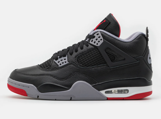 Jordan 4 mit Schnürsenkel