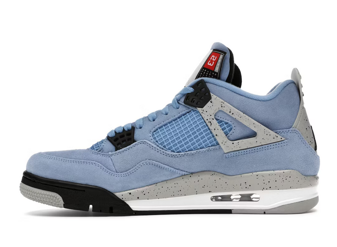 Jordan 4 mit Schnürsenkel